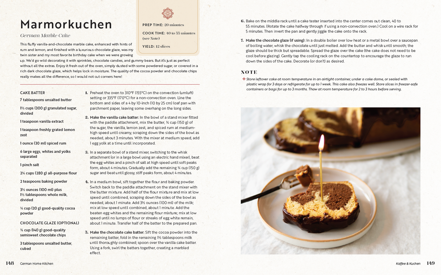 German Home Kitchen Cookbook - Signed Copy!