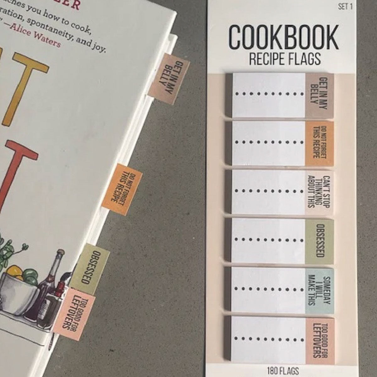 Cookbook Page Flags!